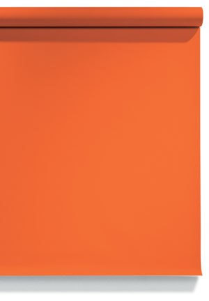 bright orange seamless paper