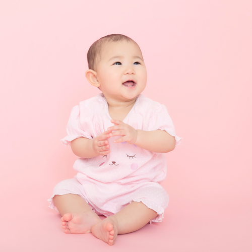 baby portrait carnation pink seamless paper backdrop baby portrait carnation pink seamless paper backdrop